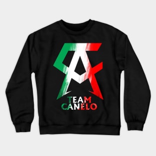 the winner of team canelo alvarez Crewneck Sweatshirt